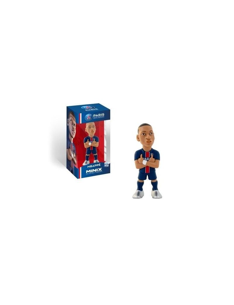 PSG - Kylian Mbappé "007" - Figurine Minix 12cm Minix 1 - Culture-Pop-France PSG - Kylian Mbappé "007" - Figurine Minix 12cm Minix 1 - Culture-Pop-France