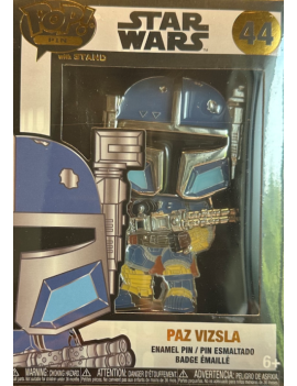 STAR WARS - Pop Large Enamel Pin N° 44 - Paz Vizsla Funko 1 - Culture-Pop-France