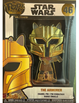 STAR WARS - Pop Large Enamel Pin N° 46 - The Armorer Funko 1 - Culture-Pop-France