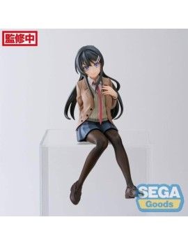 RASCAL DOES NOT DREAM OF A KNAPSACK - Mai -Statuette PM Perching 14cm Sega 1 - Culture-Pop-France