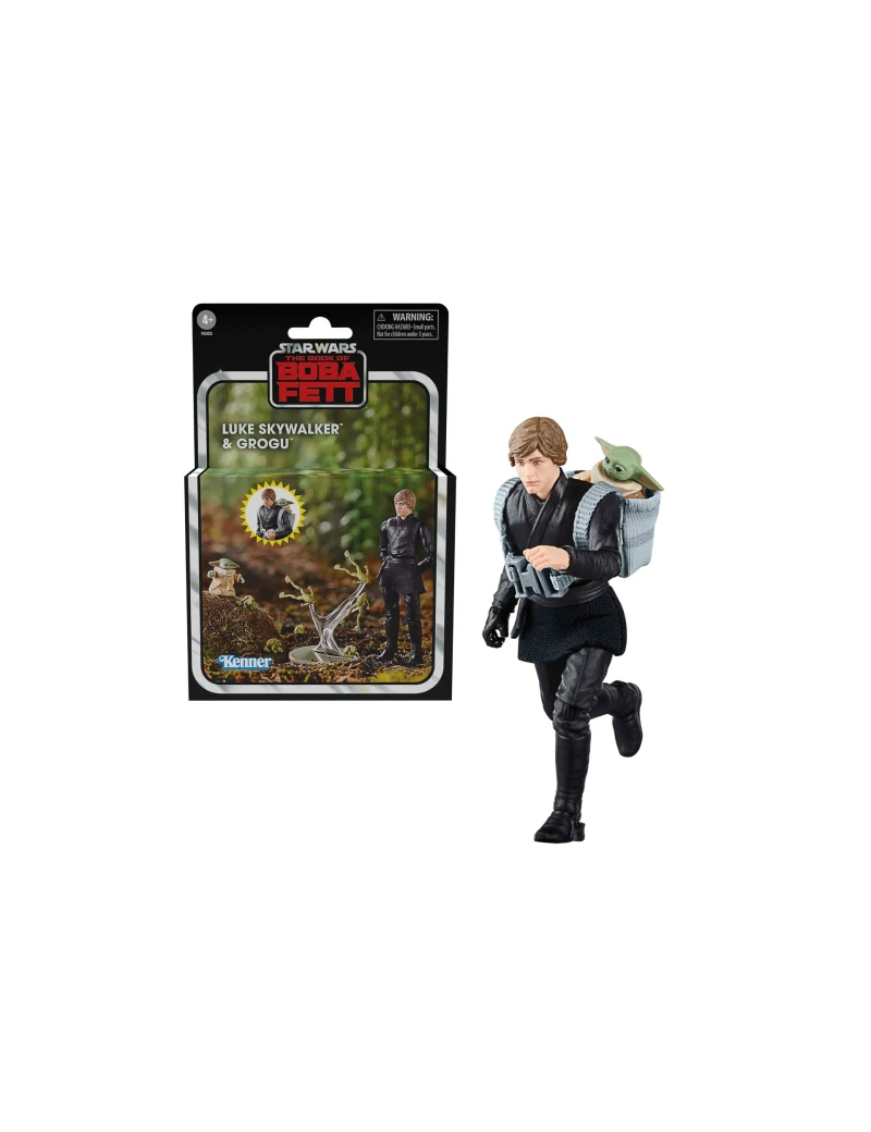 STAR WARS - Luke & Grogu - 2 Pack Figurine Vintage Collection 10cm Hasbro 1 - Culture-Pop-France STAR WARS - Luke & Grogu - 2 Pack Figurine Vintage Collection 10cm Hasbro 1 - Culture-Pop-France