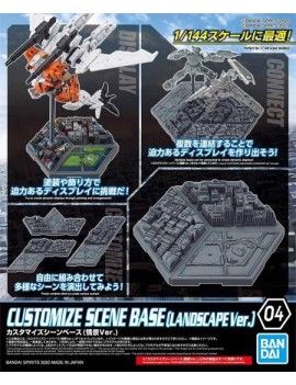 GUNDAM - Customize Scene Base 04 Landscape Version - Model Kit Bandai Model Kit 1 - Culture-Pop-France