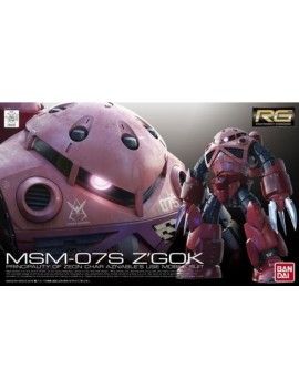 GUNDAM - RG 1/144 MSM-07S Z'GoK Char Custom - Model Kit Bandai Model Kit 1 - Culture-Pop-France