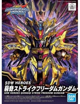 GUNDAM - SDW Heroes Qiongqi Strike Freedom Gundam - Model Kit Bandai Model Kit 1 - Culture-Pop-France