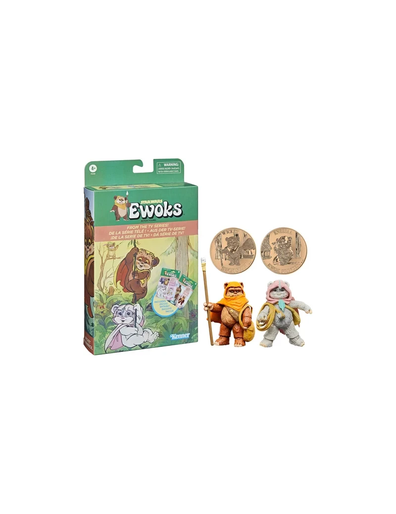 STAR WARS - Wicket et Kneesa - Figurine Vintage Collection 10cm Hasbro 1 - Culture-Pop-France STAR WARS - Wicket et Kneesa - Figurine Vintage Collection 10cm Hasbro 1 - Culture-Pop-France