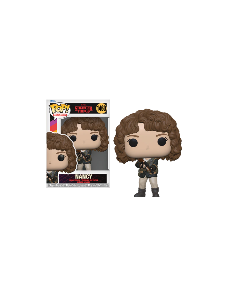 STRANGER THINGS S4 - POP TV N° 1460 - Chasseur Nancy avec Shotgun Funko 1 - Culture-Pop-France STRANGER THINGS S4 - POP TV N° 1460 - Chasseur Nancy avec Shotgun Funko 1 - Culture-Pop-France