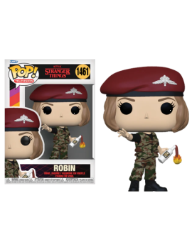 STRANGER THINGS S4 - POP TV N° 1461 - Chasseur Robin avec Cocktail Funko 1 - Culture-Pop-France
