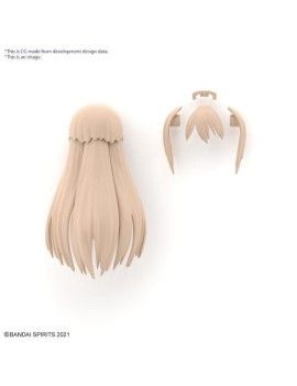 30MS - Option Hair Style Parts Vol.7 All 4 Types - Model Kit Bandai Model Kit 1 - Culture-Pop-France