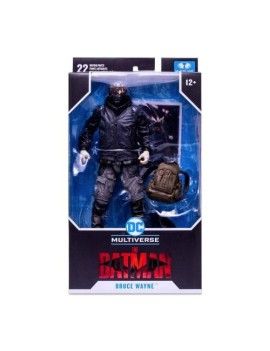 BATMAN 2022 - Bruce Wayne Drifter - Figurine articulée 18cm 1 - Culture-Pop-France