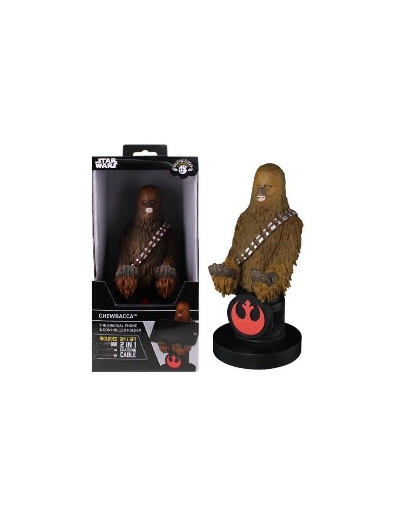 CHEWBACCA - Figurine 20cm - Support Manette & Portable 1 - Culture-Pop-France CHEWBACCA - Figurine 20cm - Support Manette & Portable 1 - Culture-Pop-France