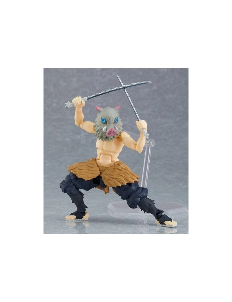 DEMON SLAYER - Inosuke Hashibira - Figurine Figma 14cm Max Factory 1 - Culture-Pop-France DEMON SLAYER - Inosuke Hashibira - Figurine Figma 14cm Max Factory 1 - Culture-Pop-France