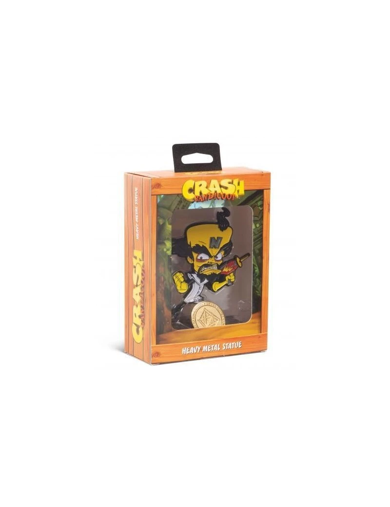 CRASH BANDICOOT - Heavy Metal Statue - Dr.Neo - 13cm 1 - Culture-Pop-France CRASH BANDICOOT - Heavy Metal Statue - Dr.Neo - 13cm 1 - Culture-Pop-France