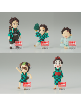 DEMON SLAYER-WCF Tanjiro Kamado collection-Assortiment 12 Figurine 7cm Banpresto 1 - Culture-Pop-France