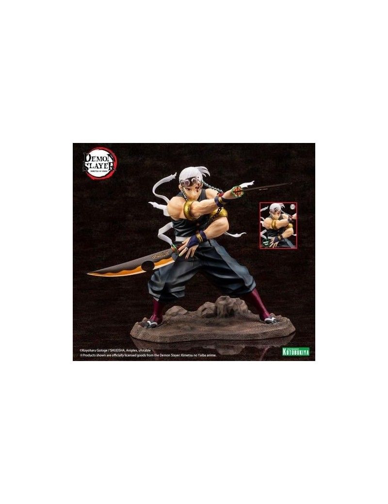 DEMON SLAYER - Tengen Uzui Bonus Vers. - Statuette 1/8 ARTFXJ 23cm Kotobukiya 1 - Culture-Pop-France DEMON SLAYER - Tengen Uzui Bonus Vers. - Statuette 1/8 ARTFXJ 23cm Kotobukiya 1 - Culture-Pop-France