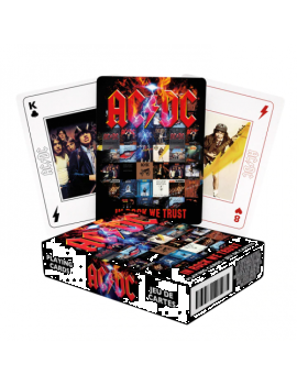 AC/DC - In rock we trust - Jeu de cartes 1 - Culture-Pop-France