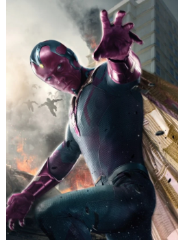 AGE OF ULTRON CHARACTERS - Magnetic Metal Poster 45x32 - Vision 1 - Culture-Pop-France