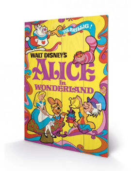 ALICE - 1974 - Impression sur bois 40x59cm Pyramid 1 - Culture-Pop-France