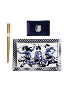 ATTACK ON TITAN - Sushi Set - 3 Characters Just Funky 1 - Culture-Pop-France