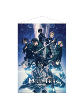 ATTACK ON TITAN: THE FINAL SEASON - Visual 2 - Wallscroll 50X70cm 1 - Culture-Pop-France