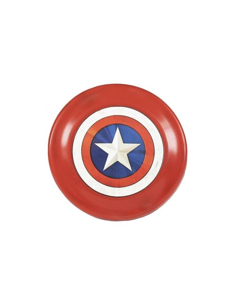AVENGERS - Captain America - Jouet pour Chien - Frisbee '23cm' Cerda 1 - Culture-Pop-France AVENGERS - Captain America - Jouet pour Chien - Frisbee '23cm' Cerda 1 - Culture-Pop-France
