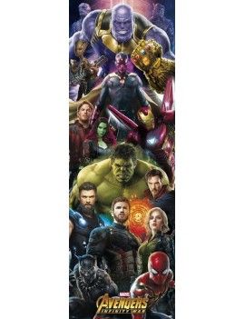 AVENGERS - Infinity War - Poster de porte 53x158 cm 1 - Culture-Pop-France