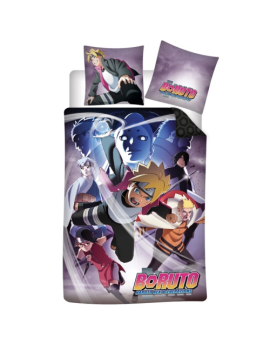 BORUTO - Parure de lit 140x200cm - '100% Cotton' AyMax 1 - Culture-Pop-France