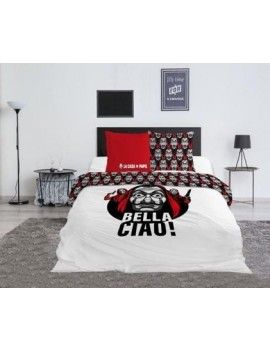 CASA DE PAPEL - Parure de lit 240x220cm - Bella Ciao '100% Coton' AyMax 1 - Culture-Pop-France