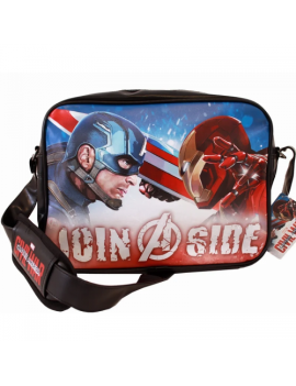 CIVIL WARS - Messenger Bag Face to Face Cotton Division 1 - Culture-Pop-France