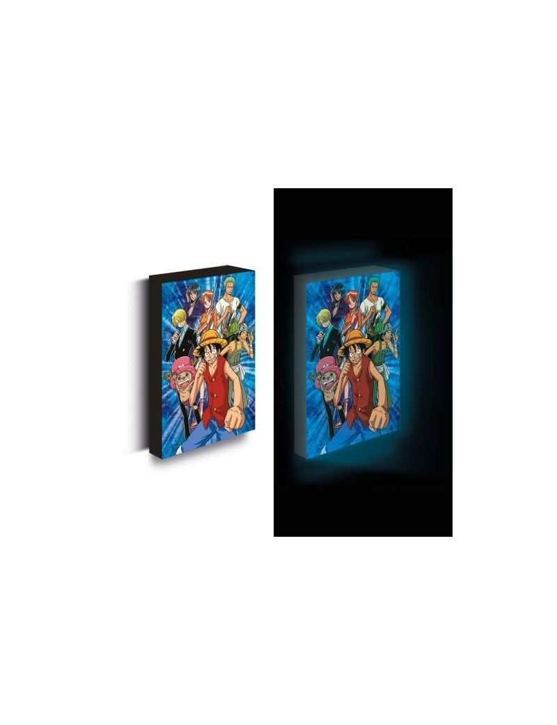 ONE PIECE - Luffy With Friends - Canvas Lumineux 40X30 Cm Pyramid 1 - Culture-Pop-France ONE PIECE - Luffy With Friends - Canvas Lumineux 40X30 Cm Pyramid 1 - Culture-Pop-France