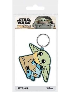 THE MANDALORIAN - Grougu's Little Friend - Porte-Clés Caoutchouc Pyramid 1 - Culture-Pop-France