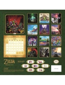 ZELDA - Calendrier 2019 Pyramid 1 - Culture-Pop-France
