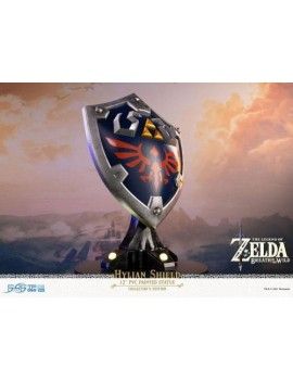 ZELDA - Hylian Shield COLLECTOR Edition - Statuette PVC 29cm First4Figures 1 - Culture-Pop-France