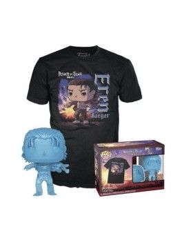 AOT S5 - Booble Head POP N° 1321 - Eren With Marks  T-shirt (L) Funko Tees 1 - Culture-Pop-France