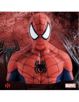 MARVEL - Tirelire Boite Blister - Spider-man Bust 20 cm Semic 1 - Culture-Pop-France