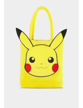 POKEMON - Pikachu - Heady - Totebag Novelty '37x35x10cm' Difuzed 1 - Culture-Pop-France