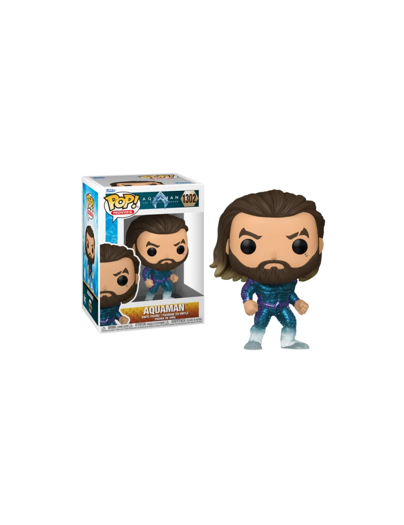 AQUAMAN 2 - POP Movies N° 1302 - Aquaman (Stealth Suit) Funko 1 - Culture-Pop-France AQUAMAN 2 - POP Movies N° 1302 - Aquaman (Stealth Suit) Funko 1 - Culture-Pop-France