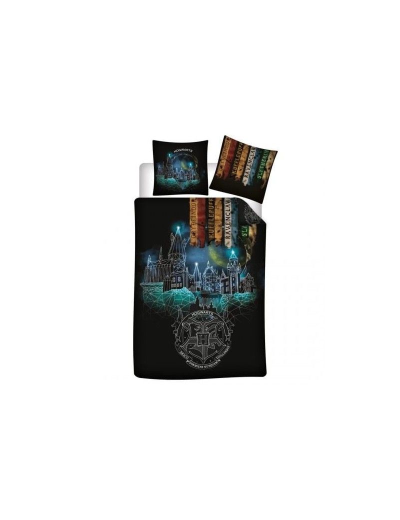 Parure de lit Harry Potter Poudlard - 1 personne