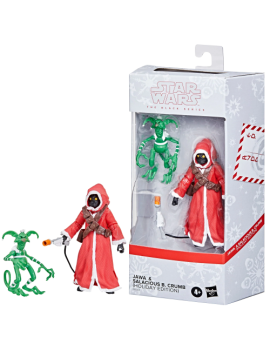 STAR WARS - Jawa & Salacious (Holiday Edition) -Fig. Black Series 15cm Hasbro 1 - Culture-Pop-France