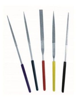 GUNDAM ACC - Jeu de 5 Mini Limes en Diamant - 100mm 1 - Culture-Pop-France