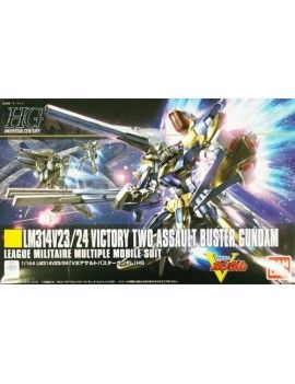 GUNDAM - HGUC 1/144 V2 Assault Buster Gundam - Model Kit Bandai Model Kit 1 - Culture-Pop-France