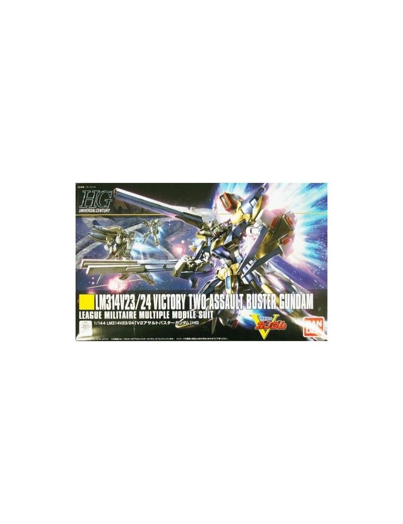 GUNDAM - HGUC 1/144 V2 Assault Buster Gundam - Model Kit Bandai Model Kit 1 - Culture-Pop-France GUNDAM - HGUC 1/144 V2 Assault Buster Gundam - Model Kit Bandai Model Kit 1 - Culture-Pop-France