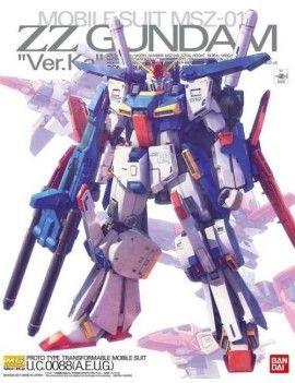 GUNDAM - MG 1/100 ZZ Gundam Ver. Ka (Campaign) - Model Kit Bandai Model Kit 1 - Culture-Pop-France