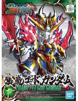 GUNDAM - SD Sangoku Soketsuden Zhang Fei God Gundam - Model Kit Bandai Model Kit 1 - Culture-Pop-France