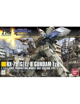 GUNDAM - Model Kit - HG 1/144 - Gundam EZ8 - 13CM Bandai Model Kit 1 - Culture-Pop-France