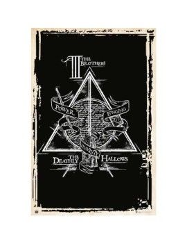 HARRY POTTER - Deadly Hallows Symbol - Poster 61x91cm 1 - Culture-Pop-France