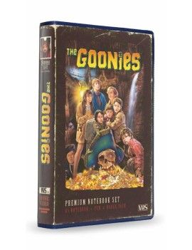 LES GOONIES - Set VHS - Set Papeterie (Cahier, Badges et Stylo) Sd Toys 1 - Culture-Pop-France