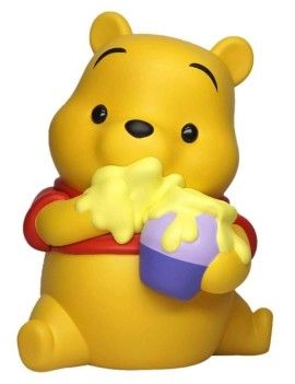 DISNEY - Tirelire - Winnie avec pot de miel - 20cm Monogram 1 - Culture-Pop-France