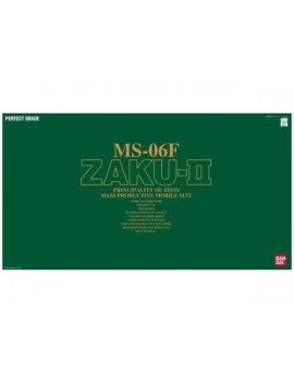 GUNDAM - PG 1/60 - MS-06F Zaku 2 - 30cm REPROD Bandai Model Kit 1 - Culture-Pop-France