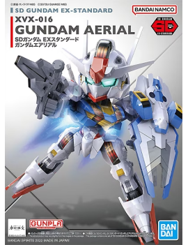 GUNDAM - SD Gundam Ex-Standard Gundam Aerial - Model Kit Bandai Model Kit 1 - Culture-Pop-France