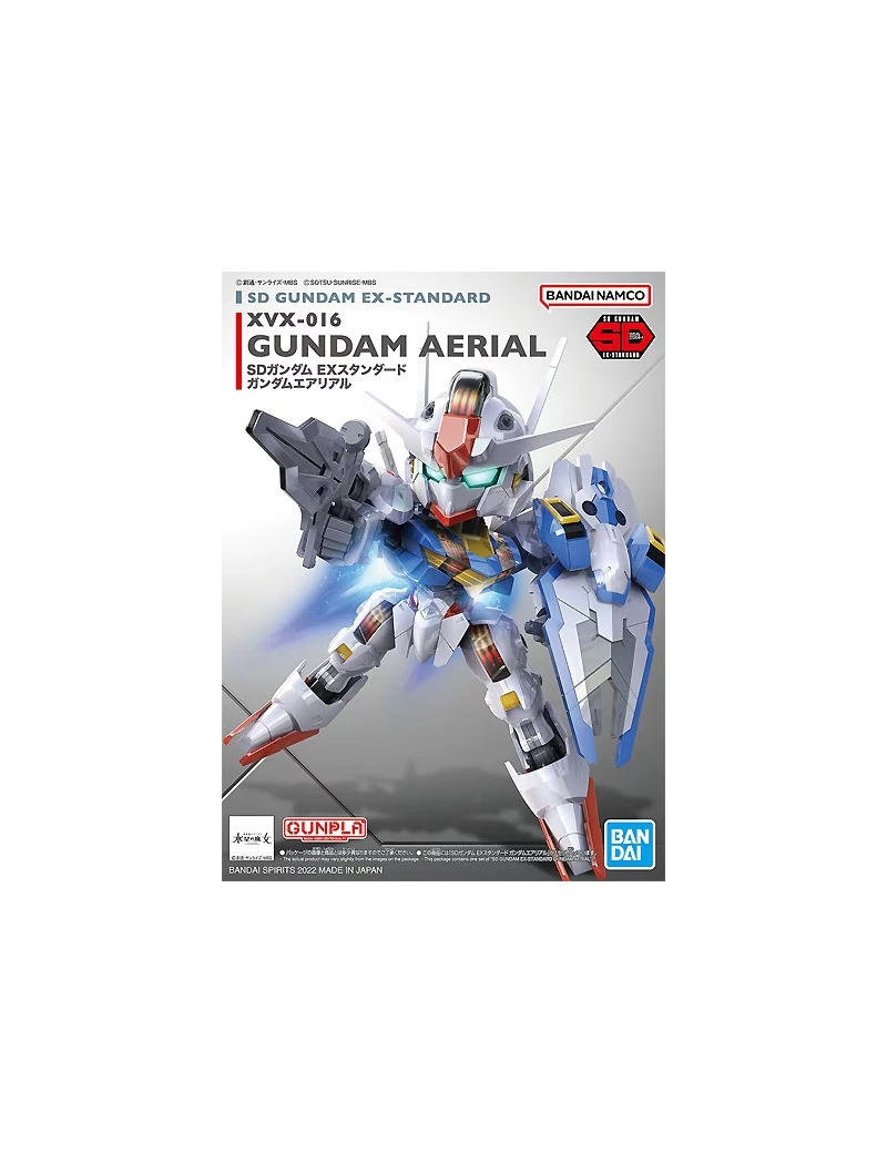 GUNDAM - SD Gundam Ex-Standard Gundam Aerial - Model Kit Bandai Model Kit 1 - Culture-Pop-France GUNDAM - SD Gundam Ex-Standard Gundam Aerial - Model Kit Bandai Model Kit 1 - Culture-Pop-France